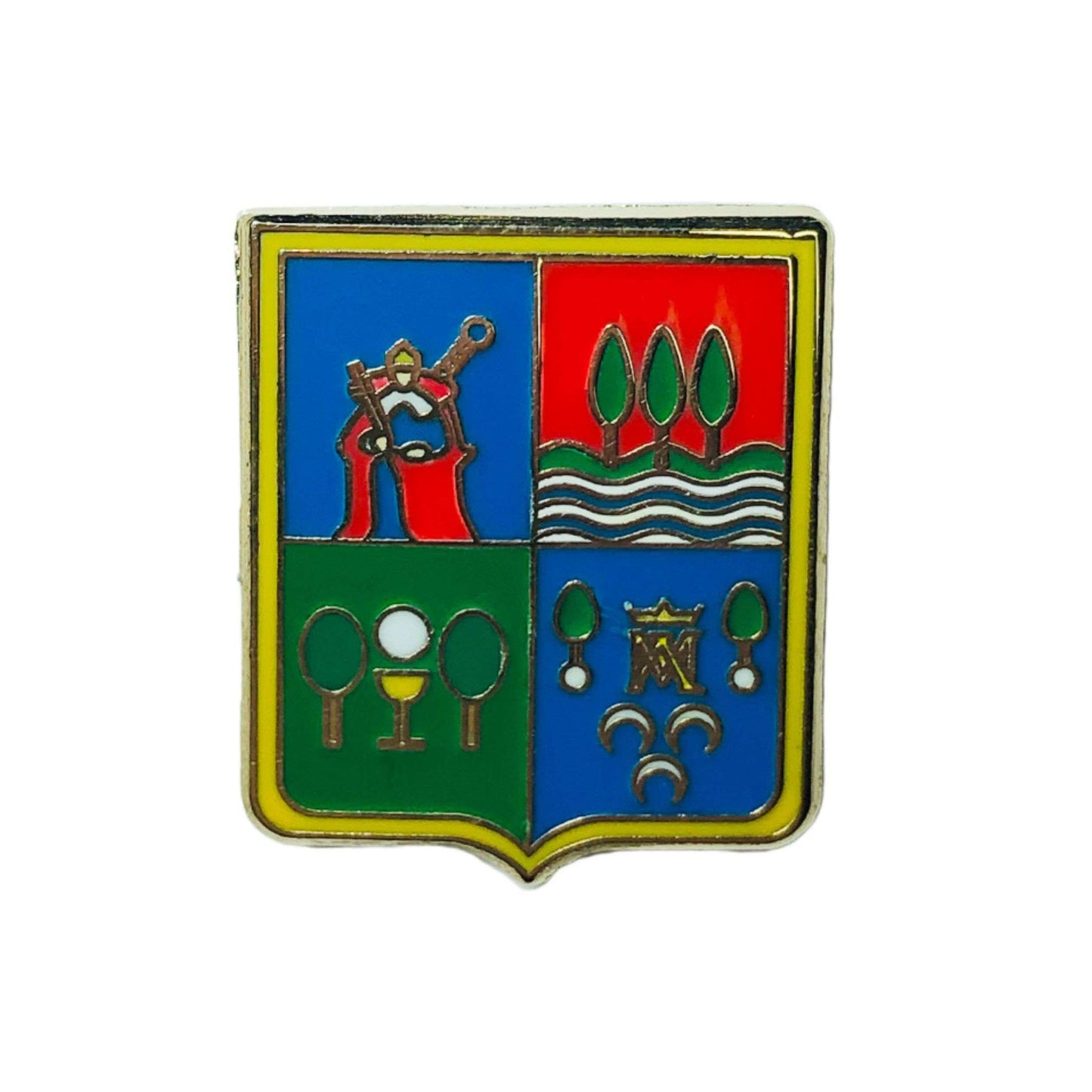 Pin Escudo Antzuola Guipuzcoa Espana