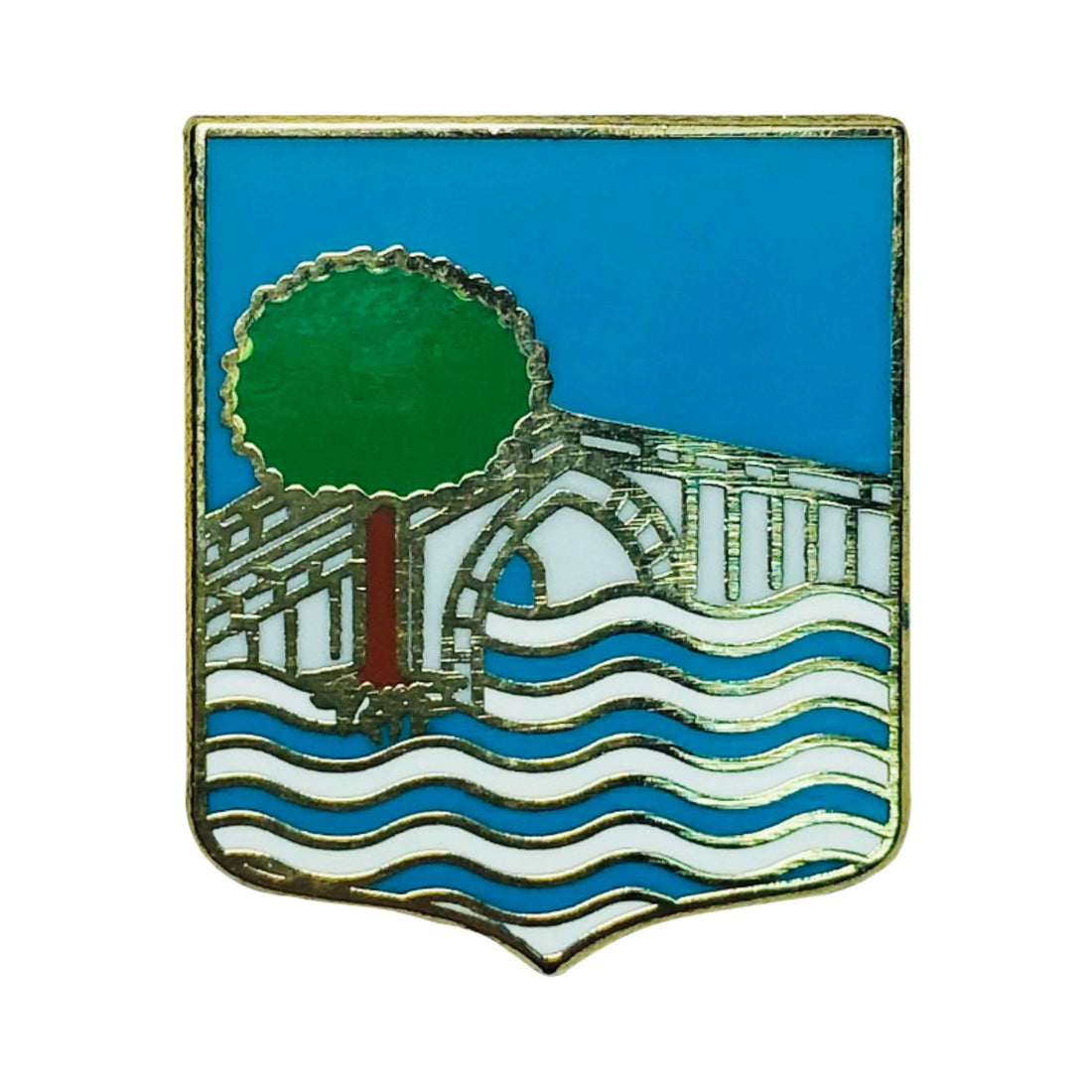 Значок - Герб Аранцасу - Вискас - Испания
