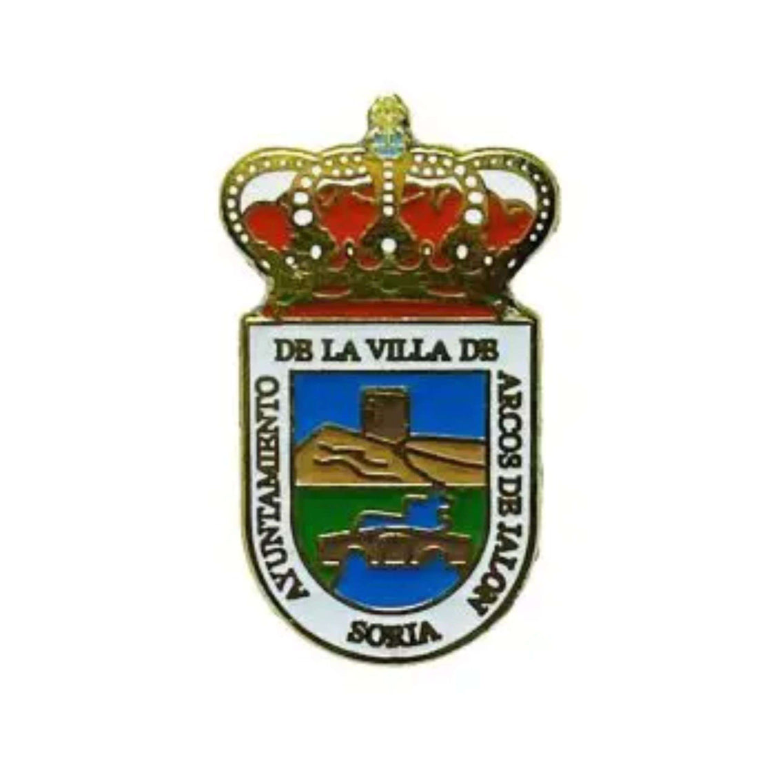 Pin - Wappen Arcos de Jalon - Soria - Spanien