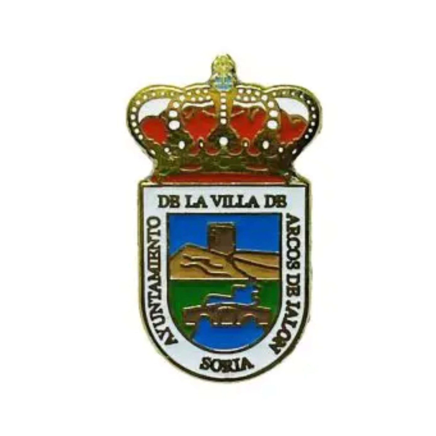 Pin Escudo Arcos De Jalon Soria Espana