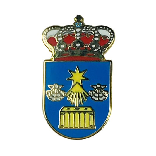 Pin Escudo Arzua La Coruna Espana