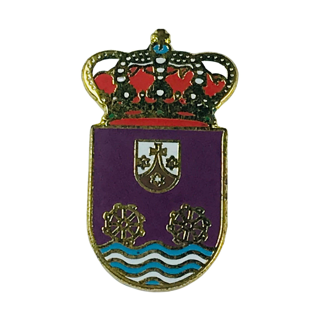 Pin - Wappen von Bercero - Valladolid - Spanien