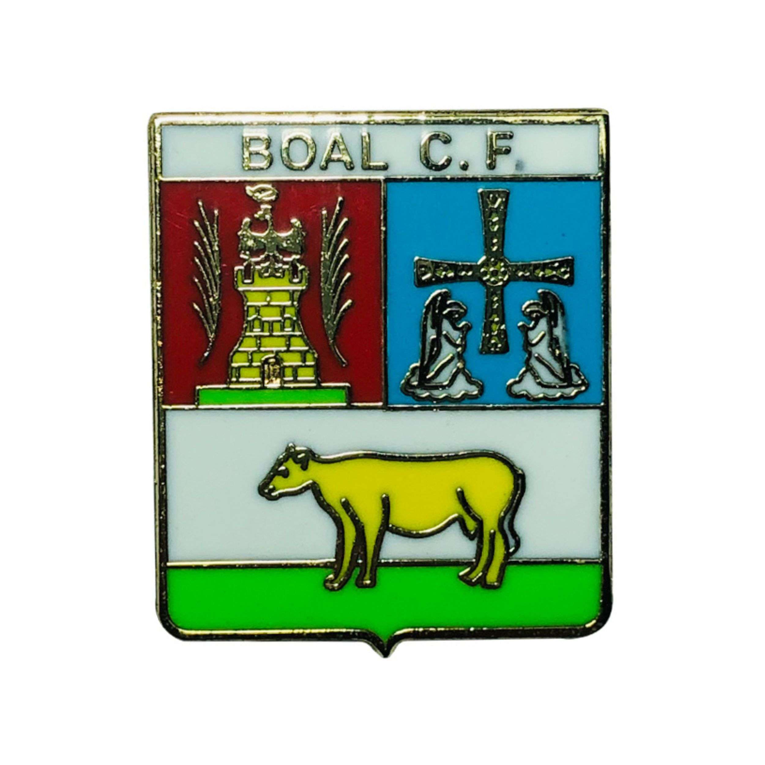 Pin Escudo Boal C.f. – Futbol Asturiano