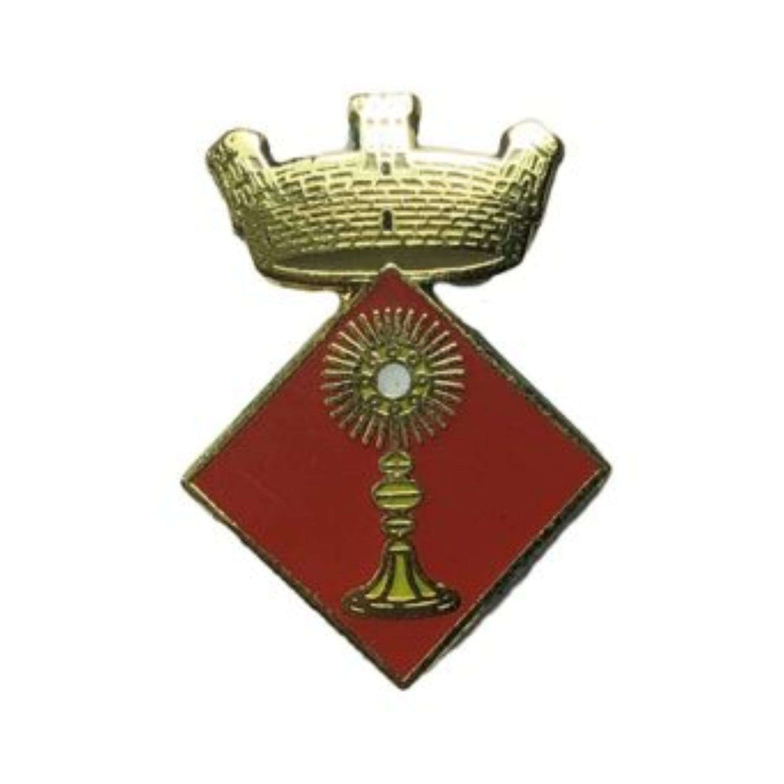 Pin - Wappen Calogne de Segarra - Barcelona - Spanien