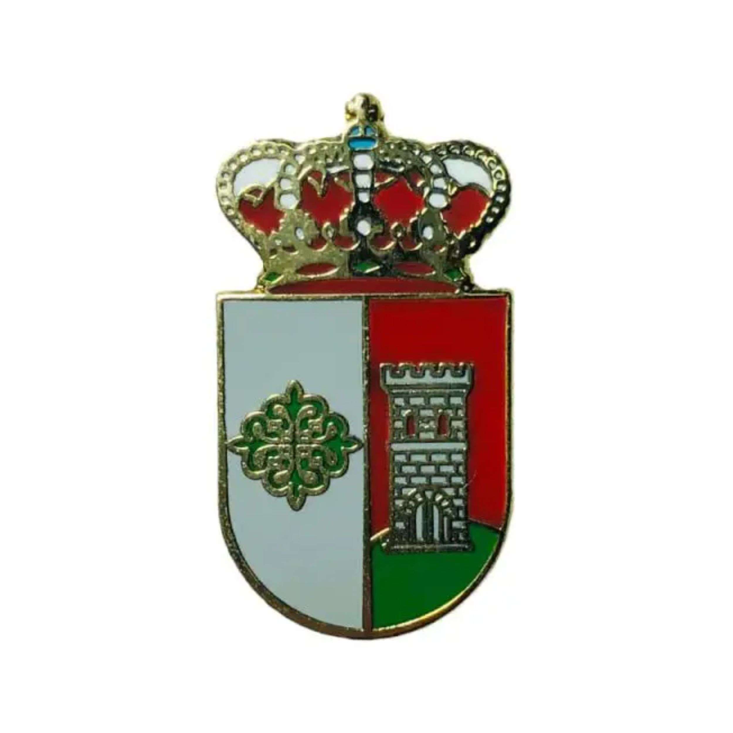 Pin Escudo Campanario Badajoz Espana