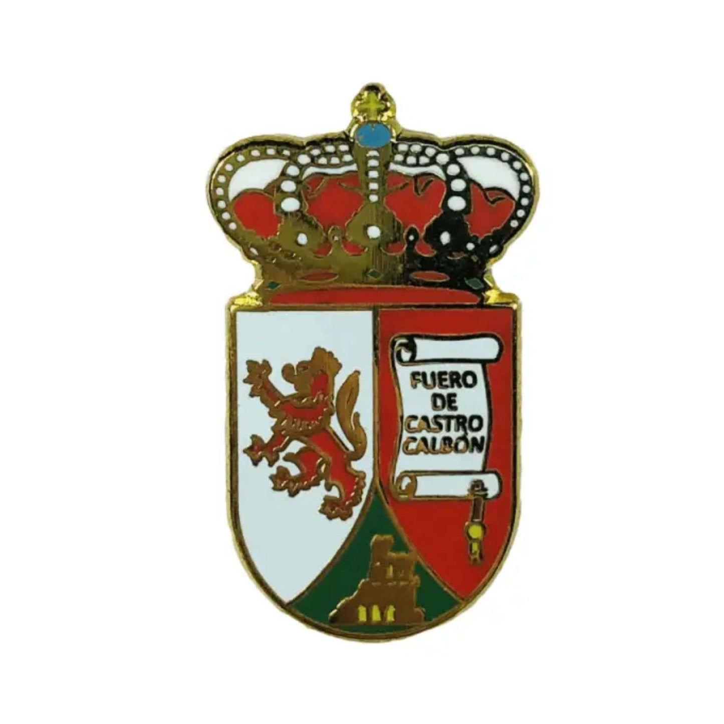 Pin Escudo Castrocalbon Leon Espana