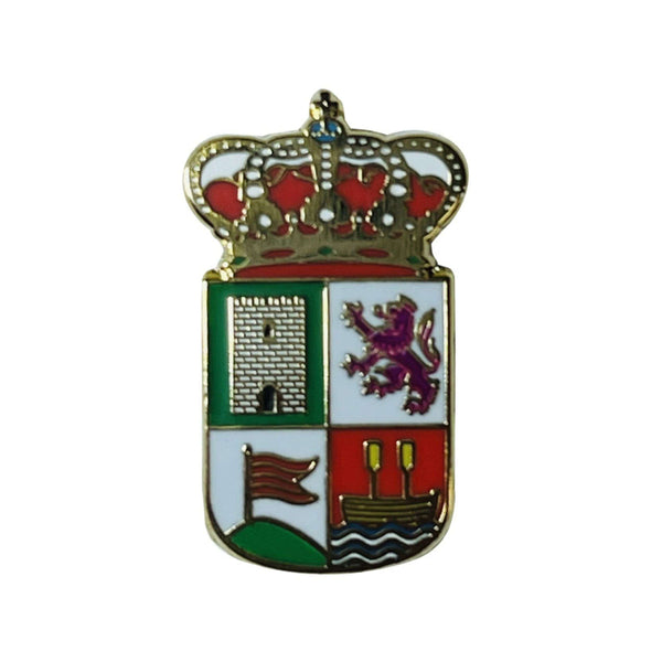 Pin - Castrofuerte shield - Leon - Spain