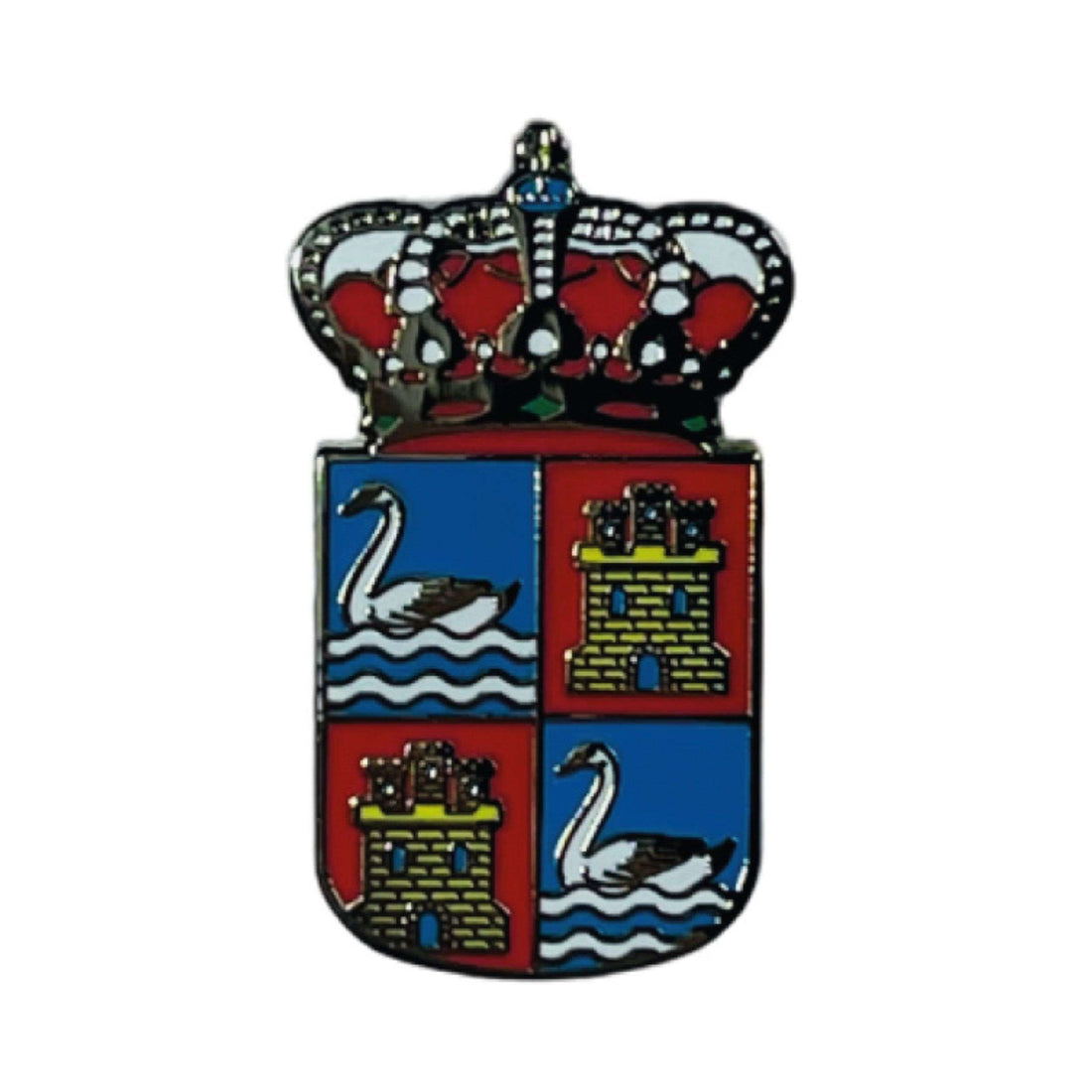 Pin - Wappen Castromocho - Palencia - Spanien