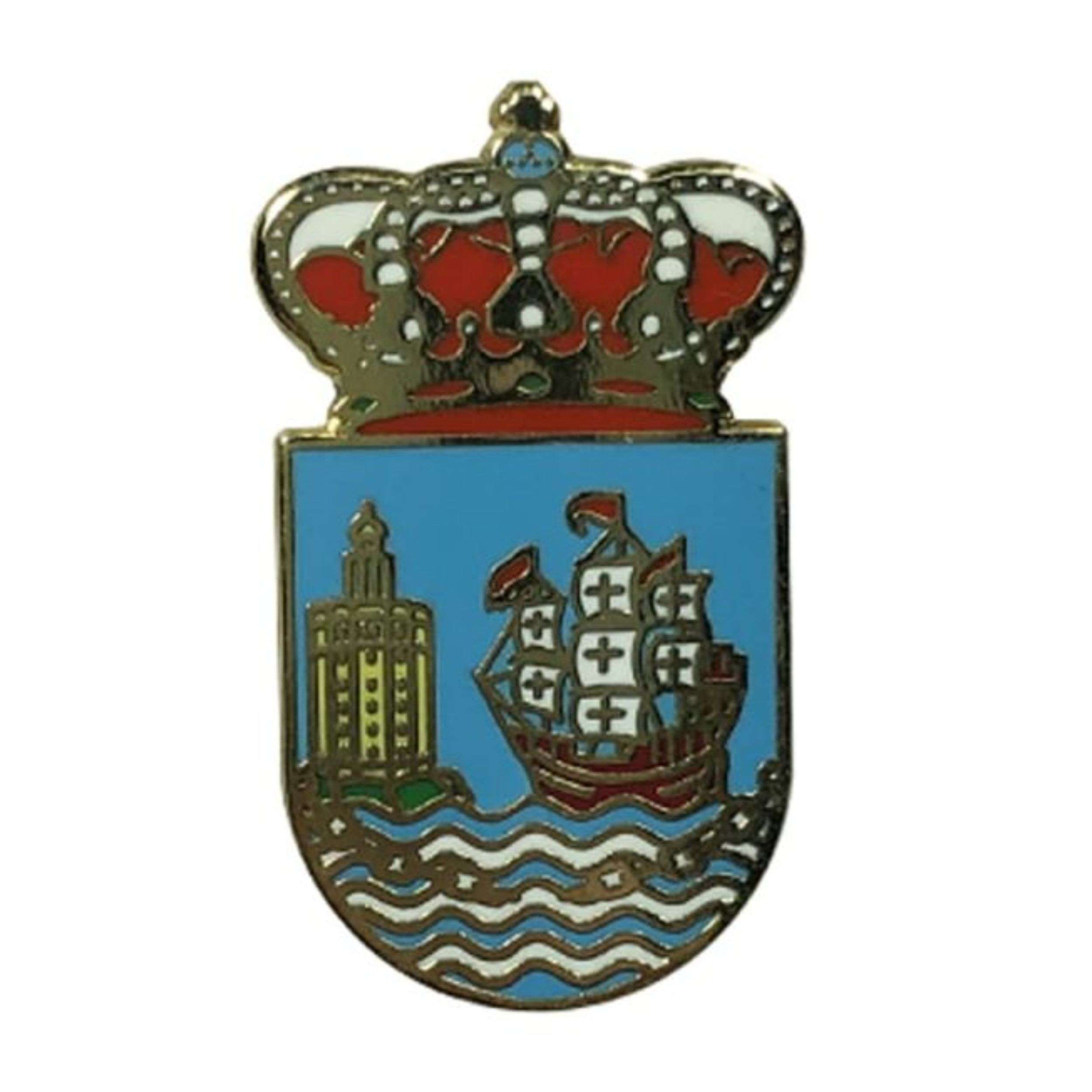 Pin - Comillas Shield - Cantabria - Spain