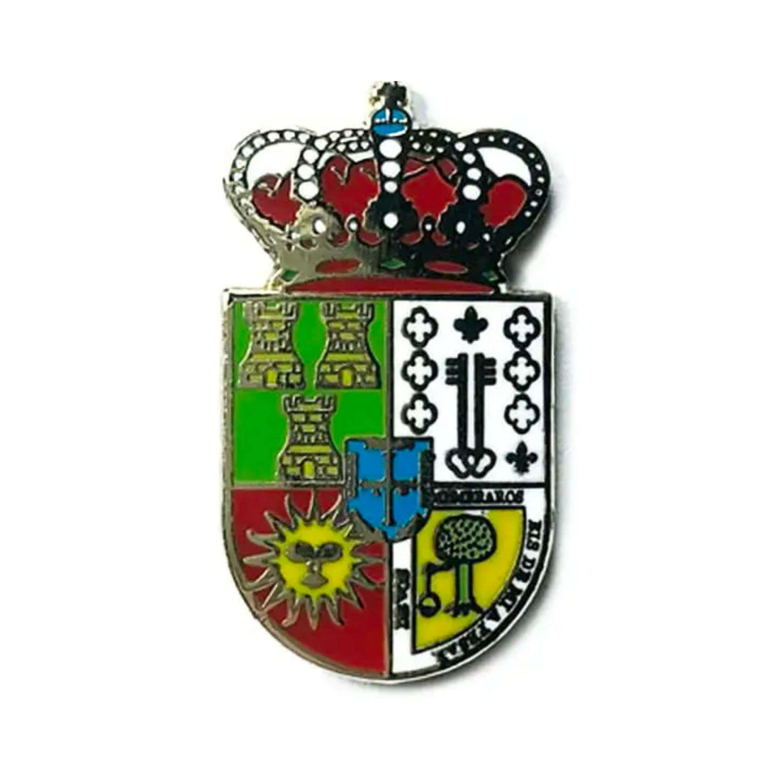 Pin - Wappen der Gemeinde Aller - Asturien - Spanien
