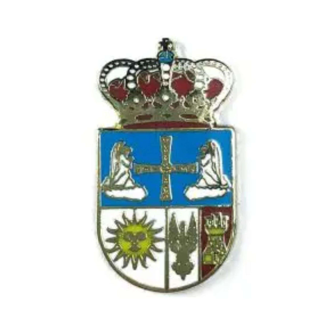 دبوس - شعار مجلس كارافيا - أستورياس - إسبانيا