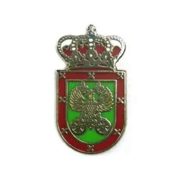 Pin - Wappen der Gemeinde Carreño - Asturien - Spanien