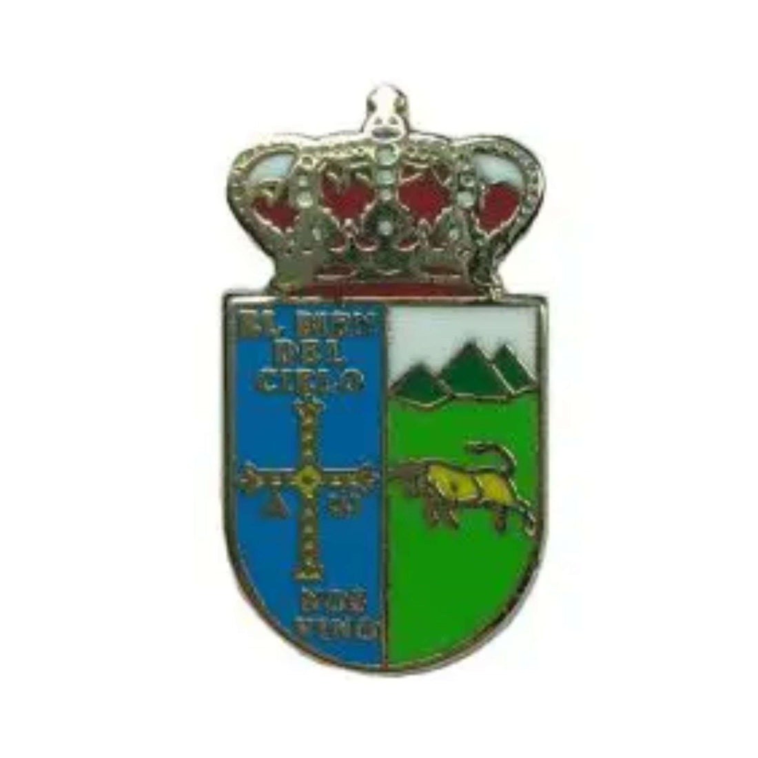 Pin - Wappen Concejo Caso - Asturien - Spanien