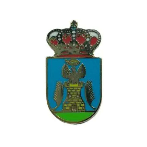 Pin - Wappen der Gemeinde Castropol - Asturien - Spanien