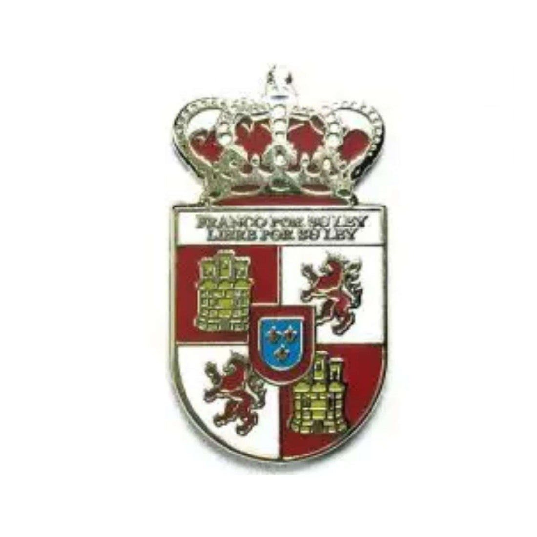 Pin - Wappen der Gemeinde El Franco - Asturien - Spanien