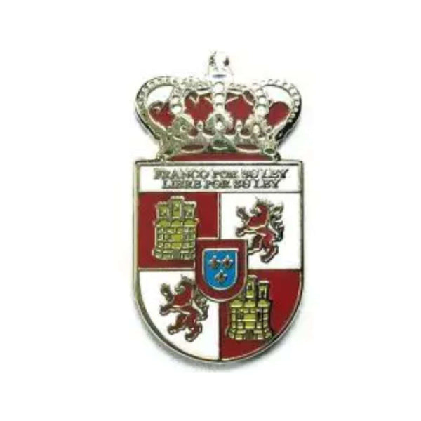 Pin - El Franco Council Shield - Asturias - Spain