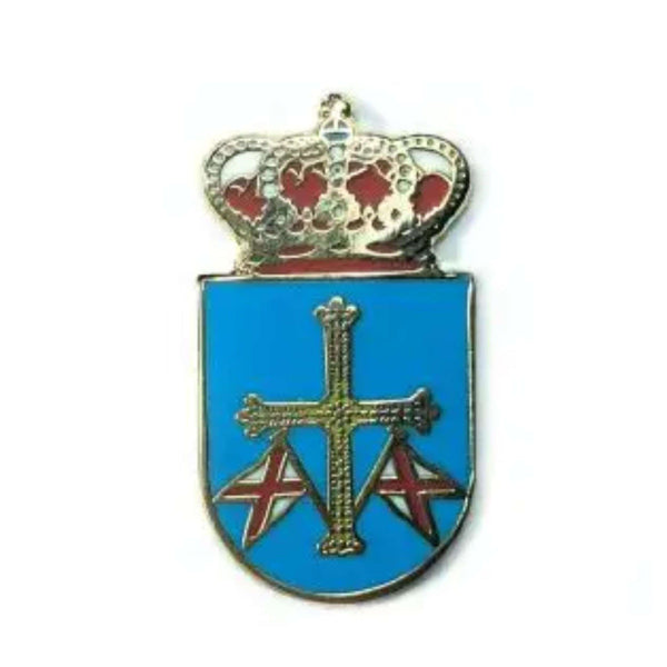 Pin - Wappen der Gemeinde Gozón - Asturien - Spanien