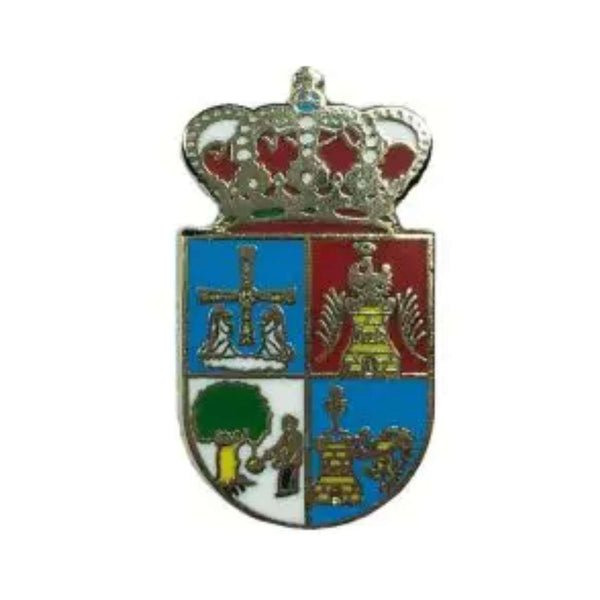 Pin - Wappen der Gemeinde Illano - Asturien - Spanien