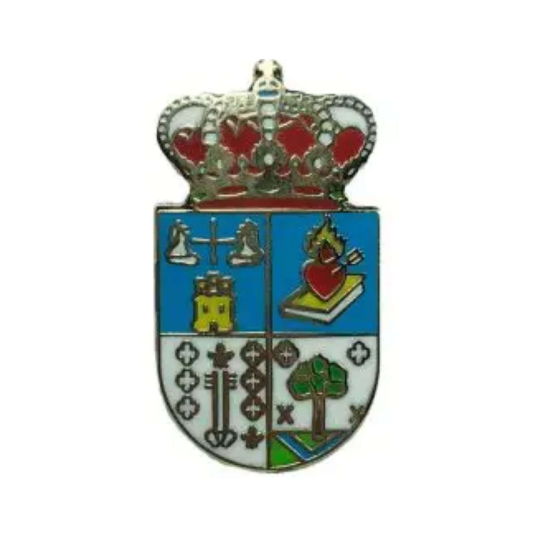 Pin - Wappen Gemeinderat Lena - Asturien - Spanien