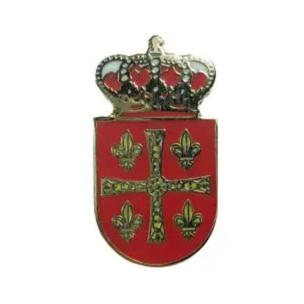 Pin - Wappen der Gemeinde Morcín - Asturien - Spanien