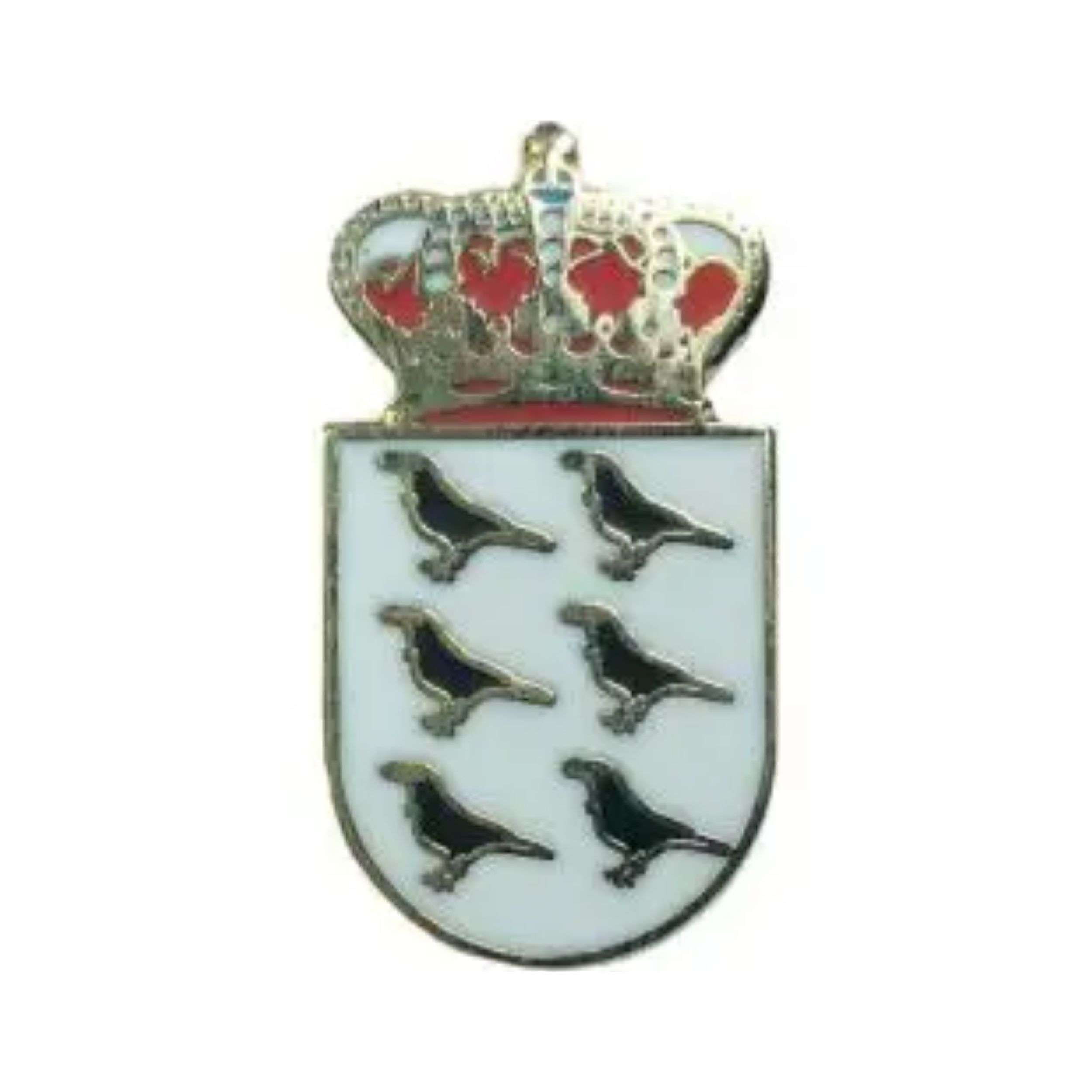 Pin - Pravia Council Shield - Asturias - Spain