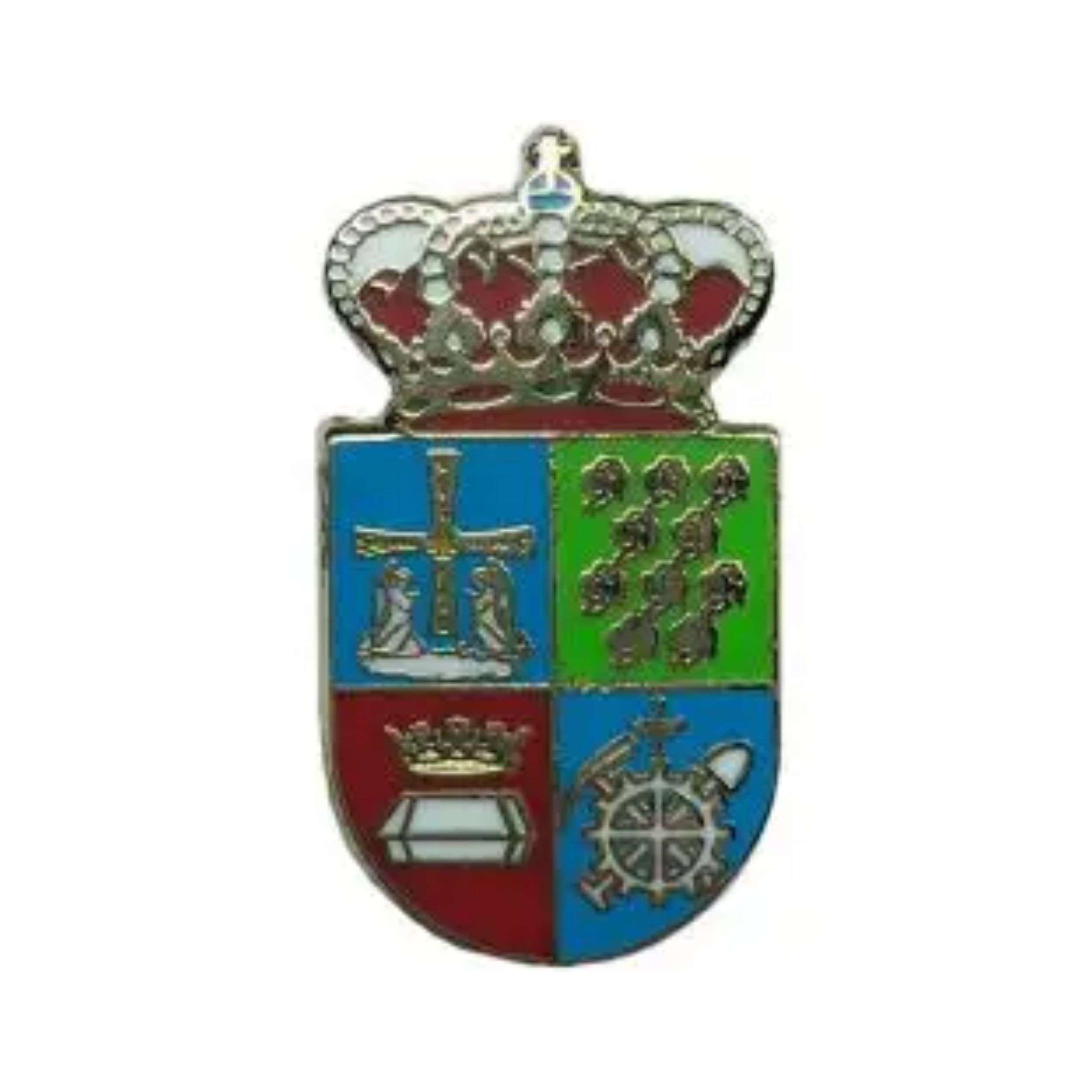 Pin Escudo Concejo San Martin Del Rey Aurelio Asturias Espana