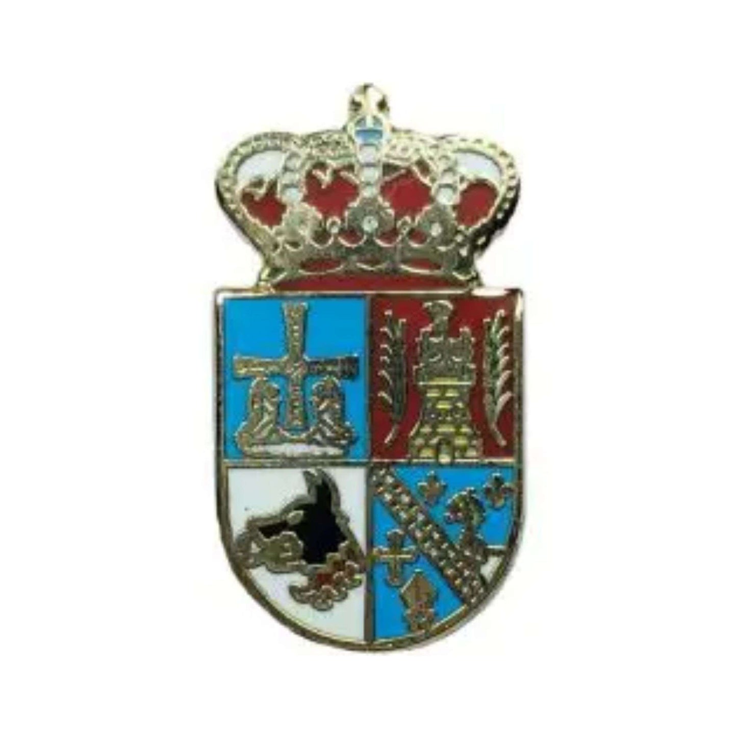 Pin's - Armoiries de la Mairie de San Tirso de Abres - Asturies - Espagne