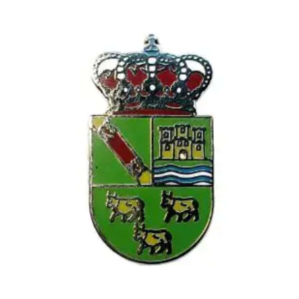 Pin - Wappen der Gemeinde Villayón - Asturien - Spanien