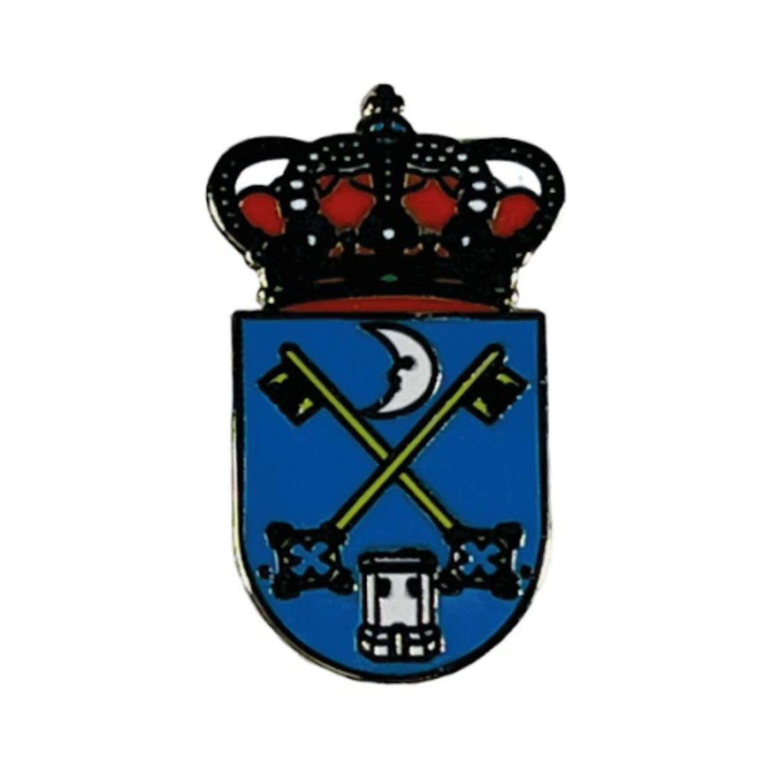 Pin - Halbmondwappen - Pontevedra - Spanien