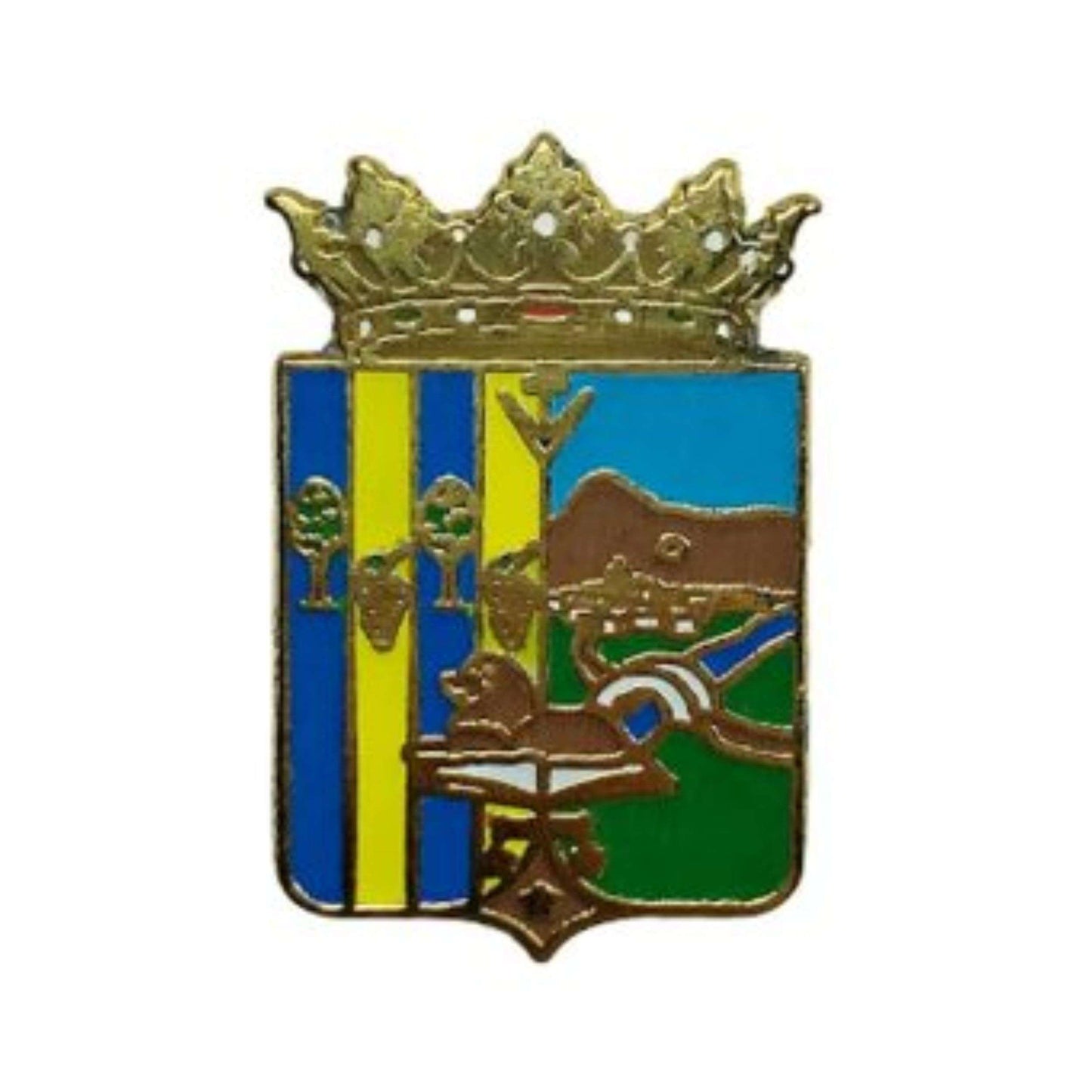 Pin Escudo Cuevas De San Marcos Malaga Espana