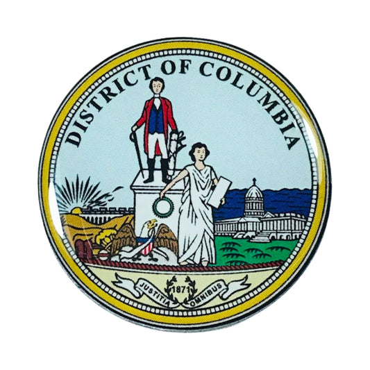 Pin Escudo Districto De Columbia Usa