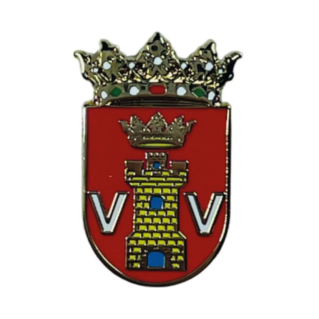 Pin - Wappen El Vellecillo - Teruel - Spanien