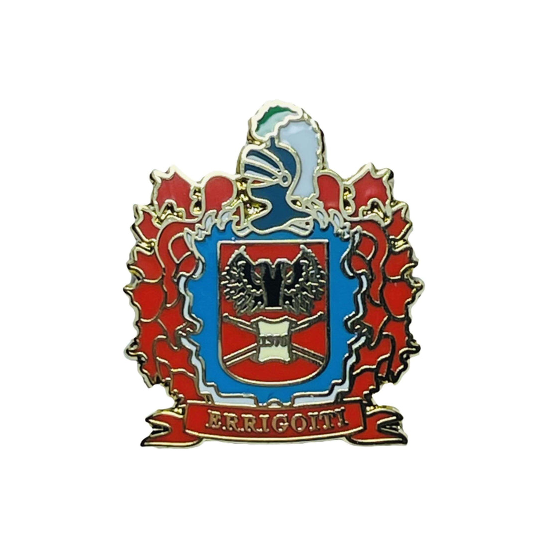 Pin - Wappen Errigoiti - Vizcaya - Spanien