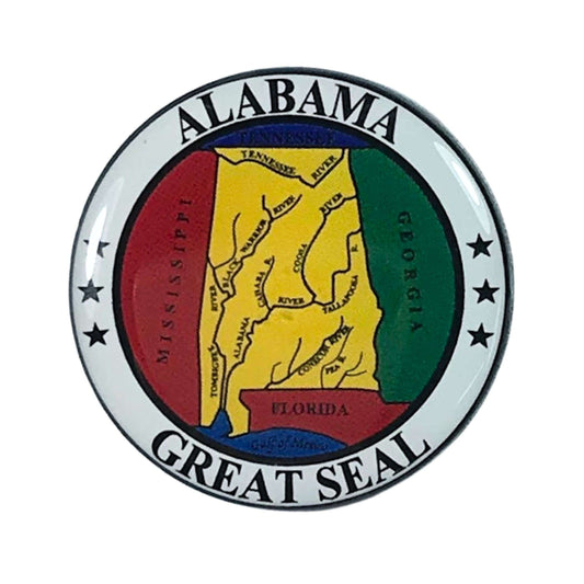 Pin Escudo Estado Alabama Usa