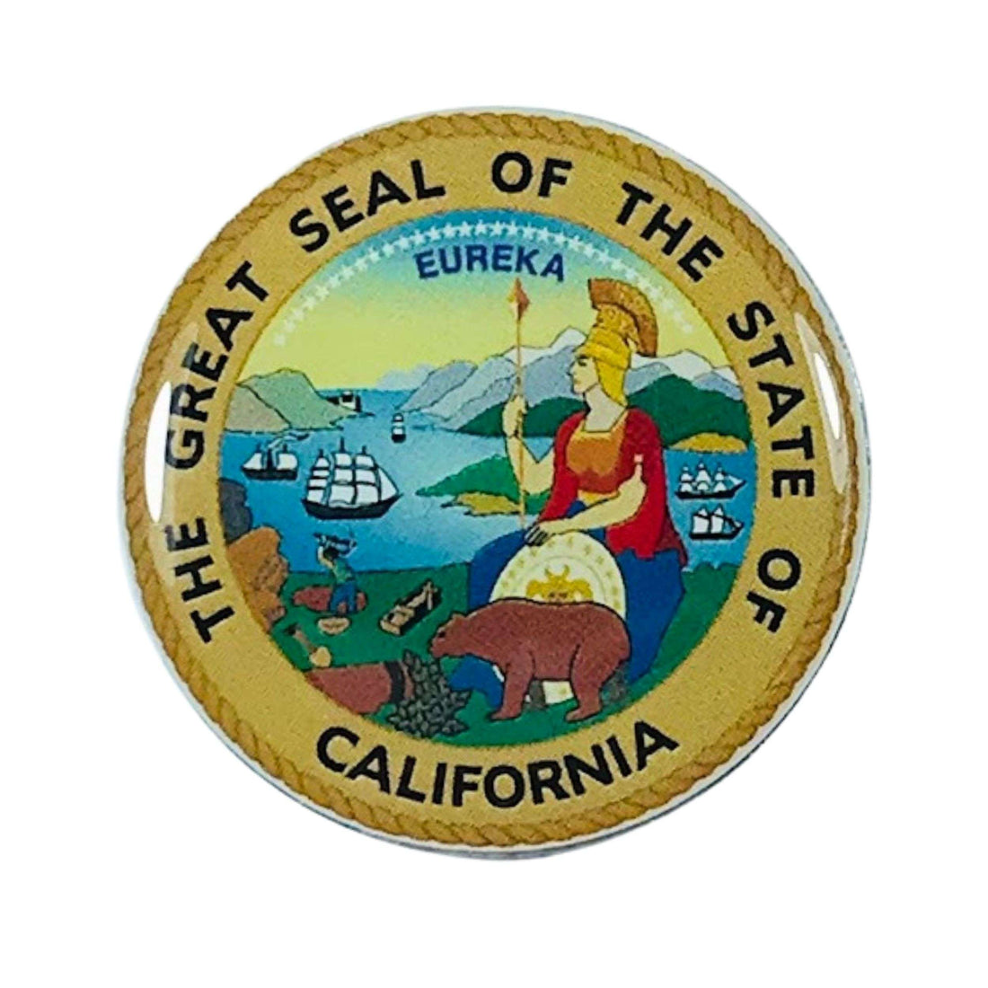 ピン - カリフォルニア州の紋章 - アメリカ合衆国