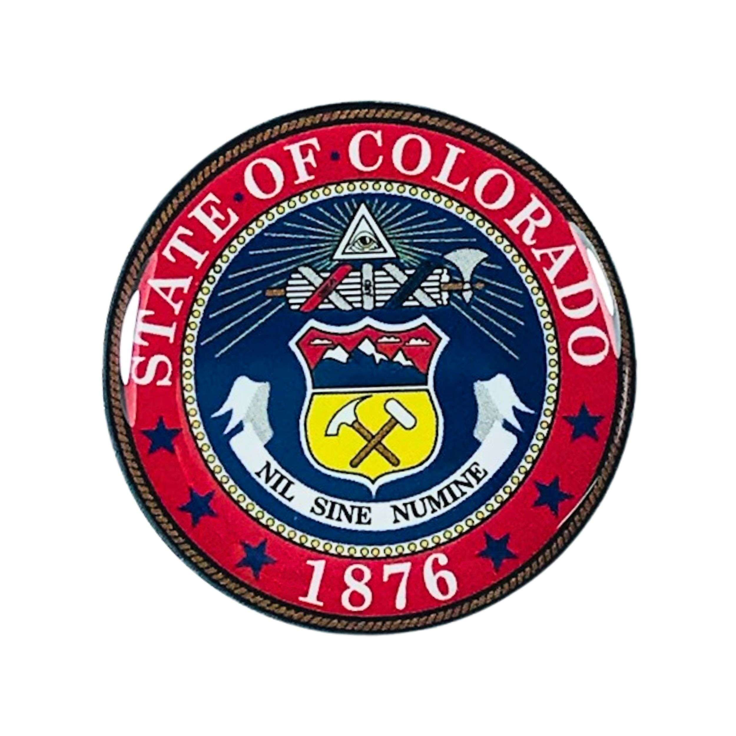 Pin Escudo Estado Colorado Usa
