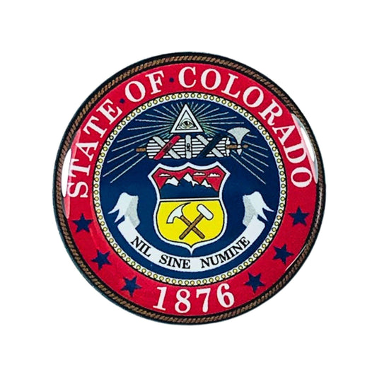 Pin Escudo Estado Colorado Usa
