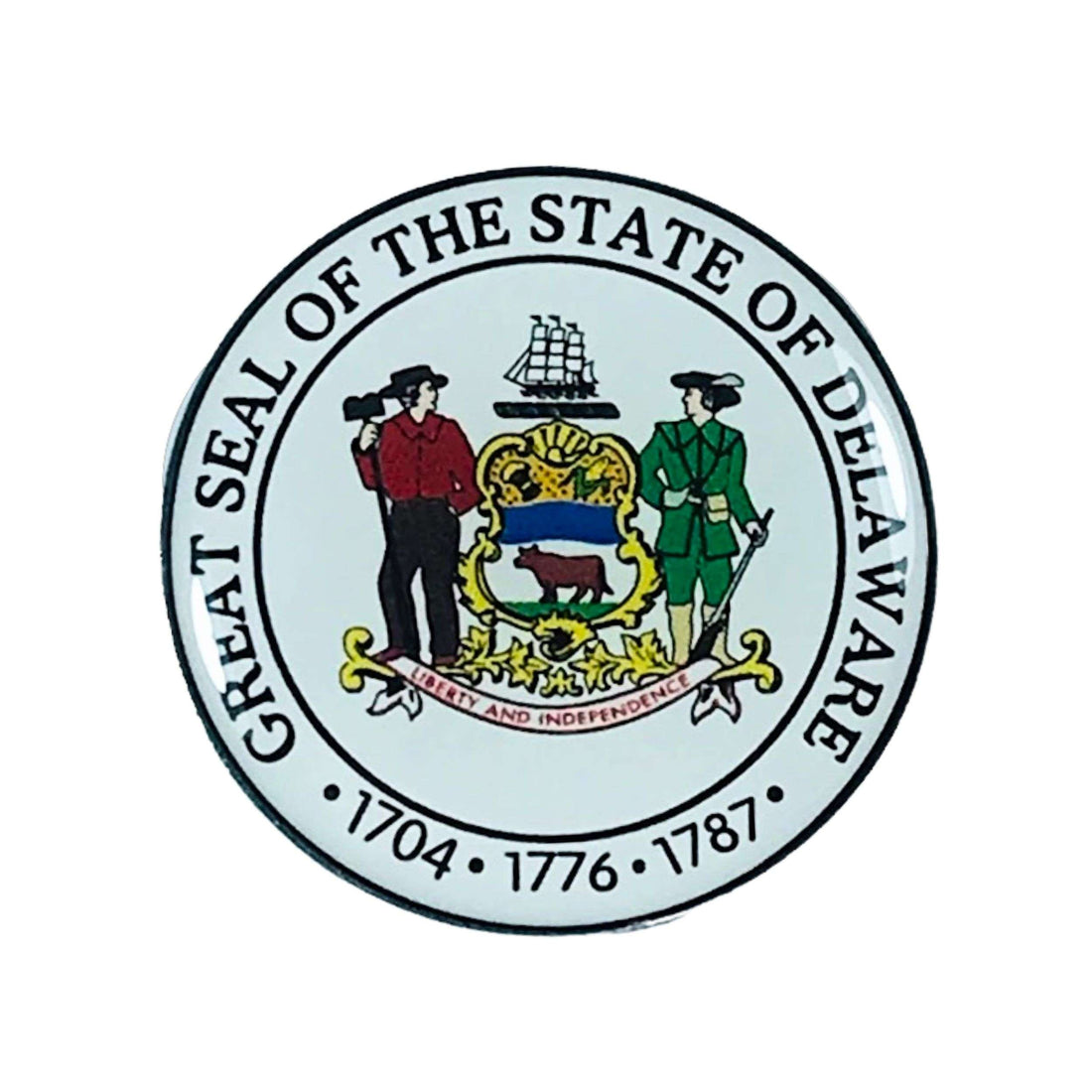 Pin's - Armoiries de l'État du Delaware - États-Unis