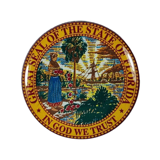 Pin Escudo Estado Florida Usa