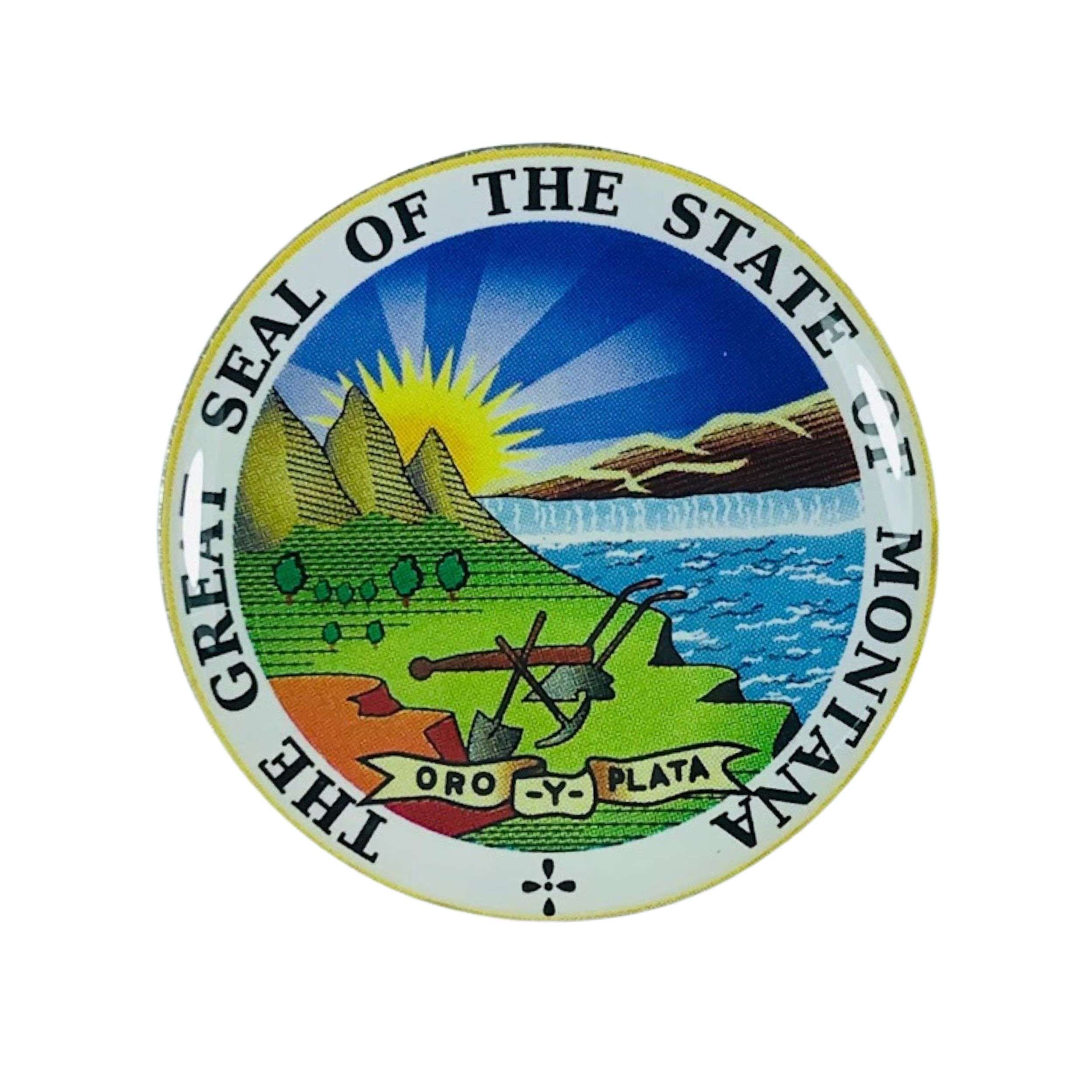 Pin Escudo Estado Montana Usa