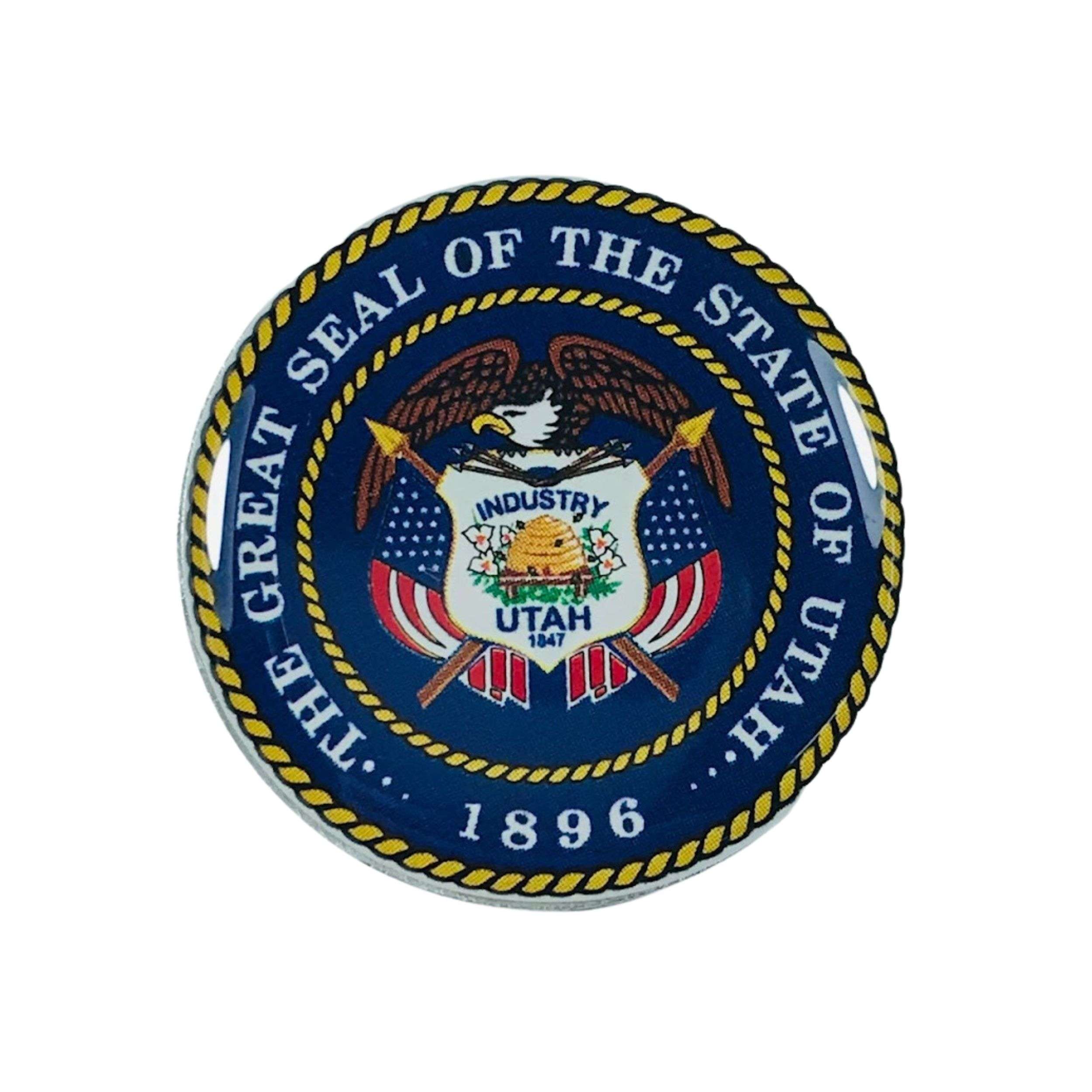 Pin Escudo Estado Utah Usa