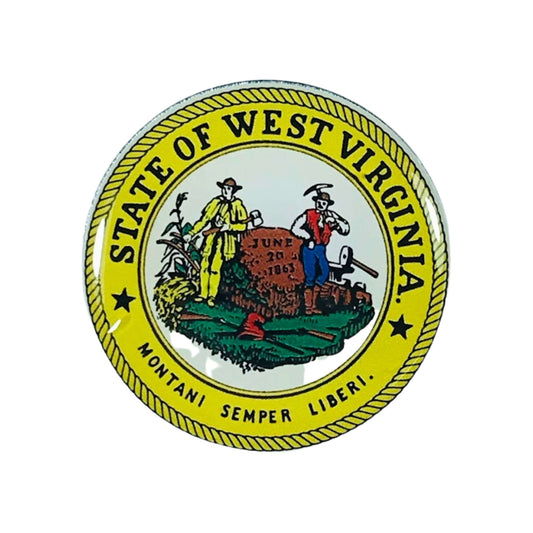 Pin Escudo Estado West Virginia Usa