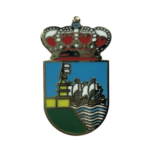 Pin - Finisterre Shield - La Coruña - Spain
