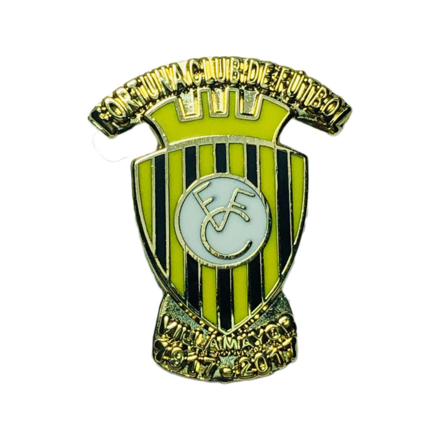 Pin Escudo Fortuna Club 100 Anos Villamayor – Futbol Asturiano