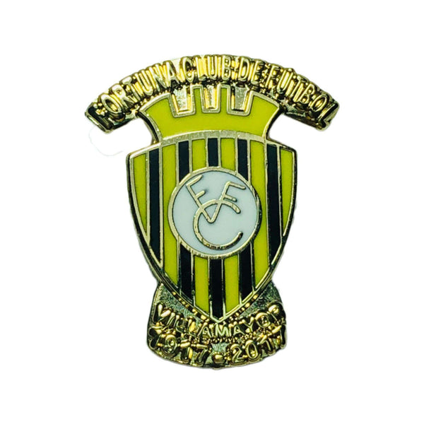 Pin's Bouclier Fortuna Club 100 Ans Villamayor – Football Asturien