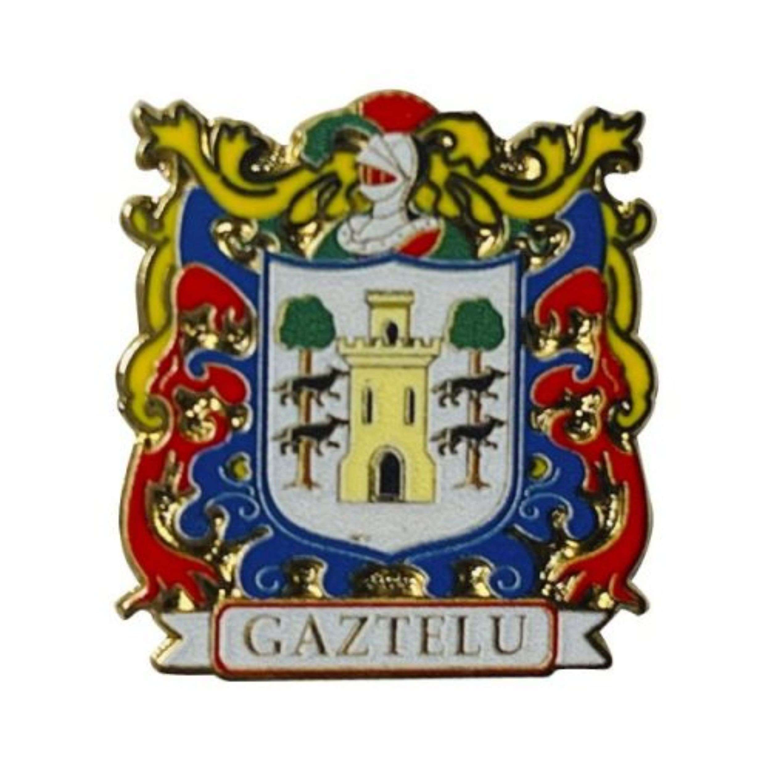 Pin's - Bouclier Gaztelu - Guipúzcoa - Espagne