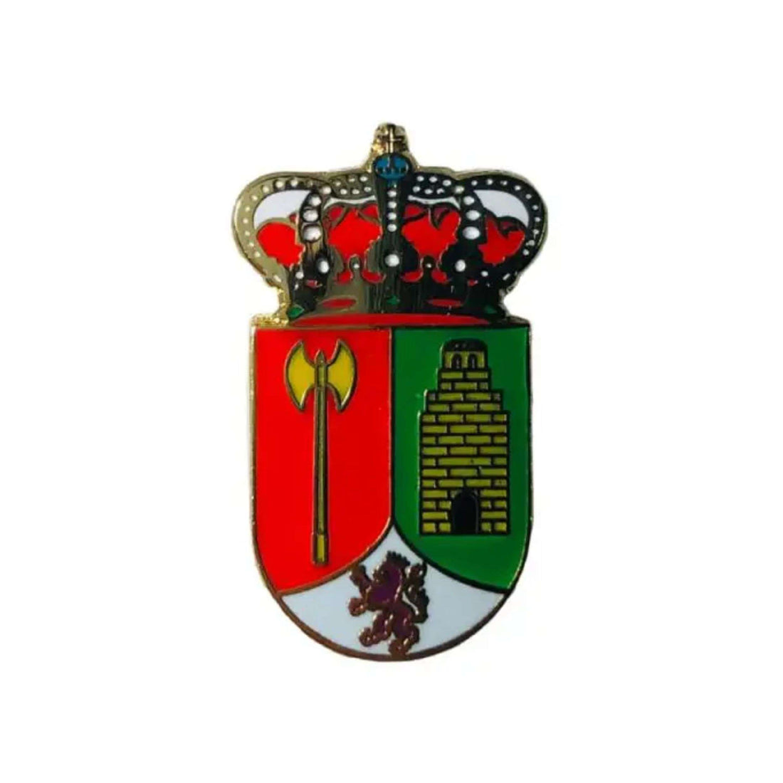 Pin - Wappen Gusendos de Los Oteros - León - Spanien
