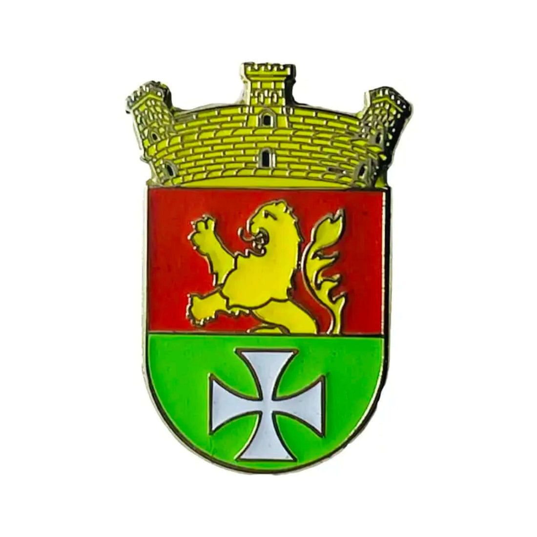 Pin - Historisches Wappen Llanes - Asturien - Spanien