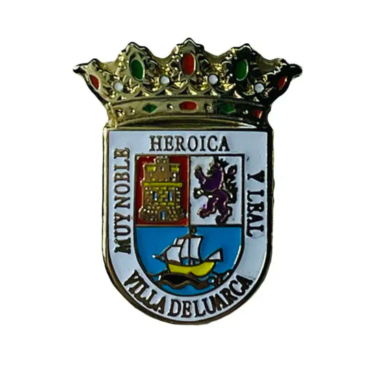 Pin's - Bouclier historique de Villa de Luarca - Asturies - Espagne