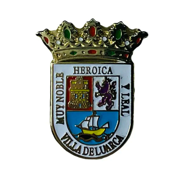 Pin - Historical Coat of Arms of the Villa de Luarca - Asturias - Spain